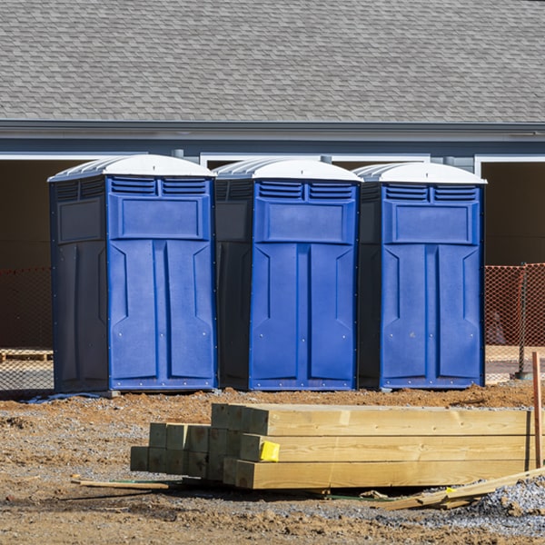 how can i report damages or issues with the portable restrooms during my rental period in Millerville MN